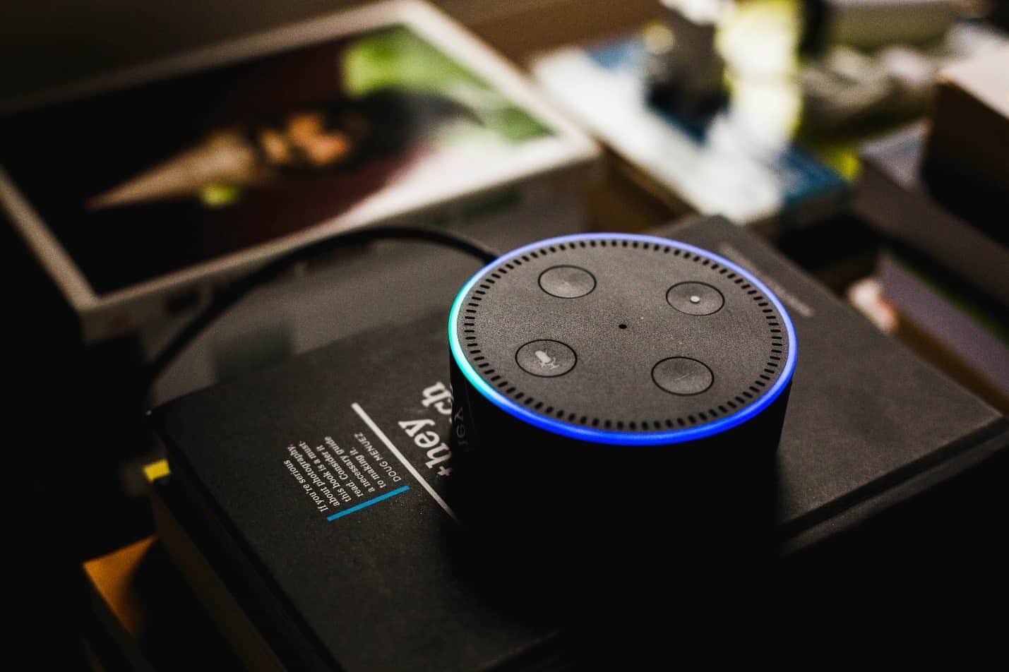 Amazon Alexa Echo Dot smart speaker Amazon Alexa Echo Dot smart speaker
